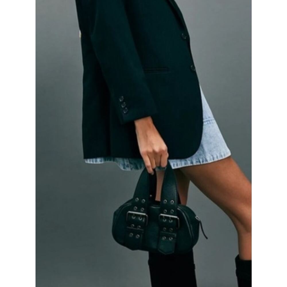 *FINAL PRICE DROP* Nwt Free People Say Yes Bag in Black - Picture 3 of 15